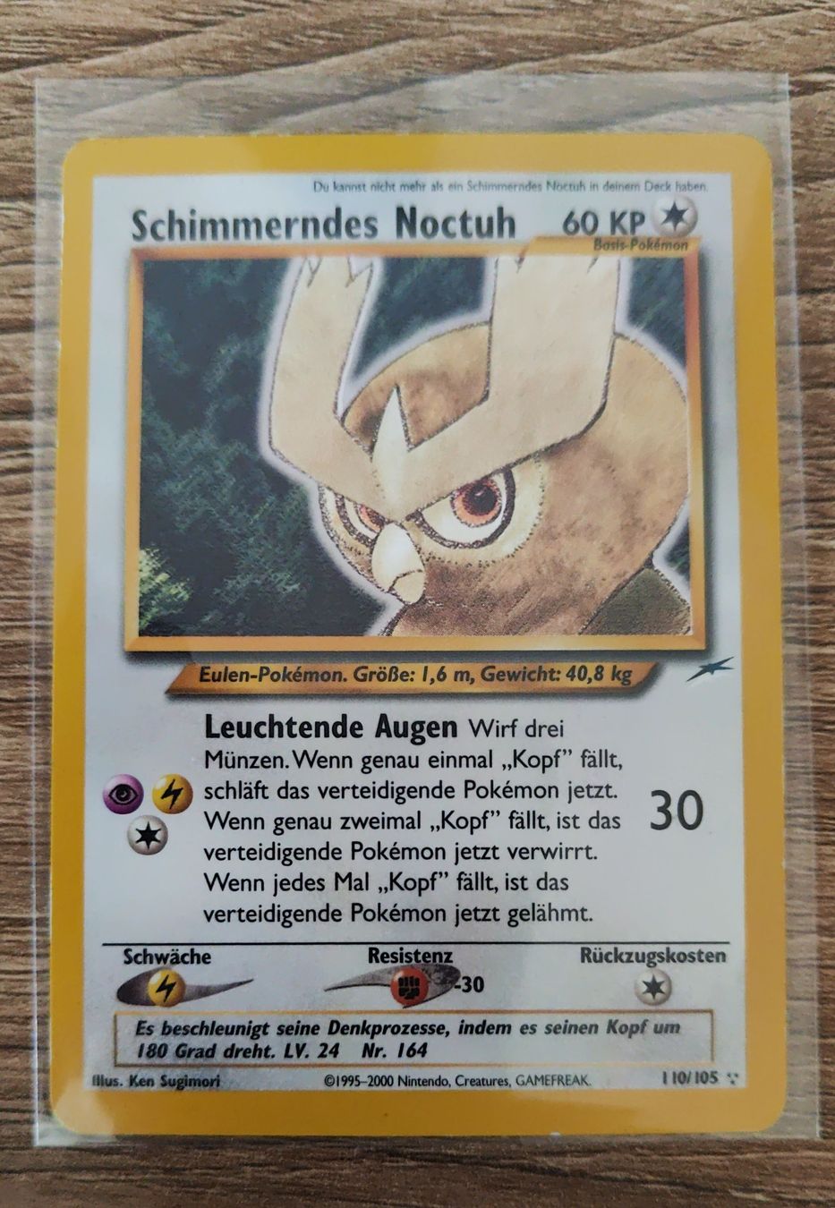 Pokémon Carte collezionabili: Schimmerndes Noctuh 110/105 – Usato da Wangen ZH venduto da Seppertoni