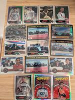 F1 - div. Driver Card Lot - Topps - 16 Cards - A.Senna uvm.