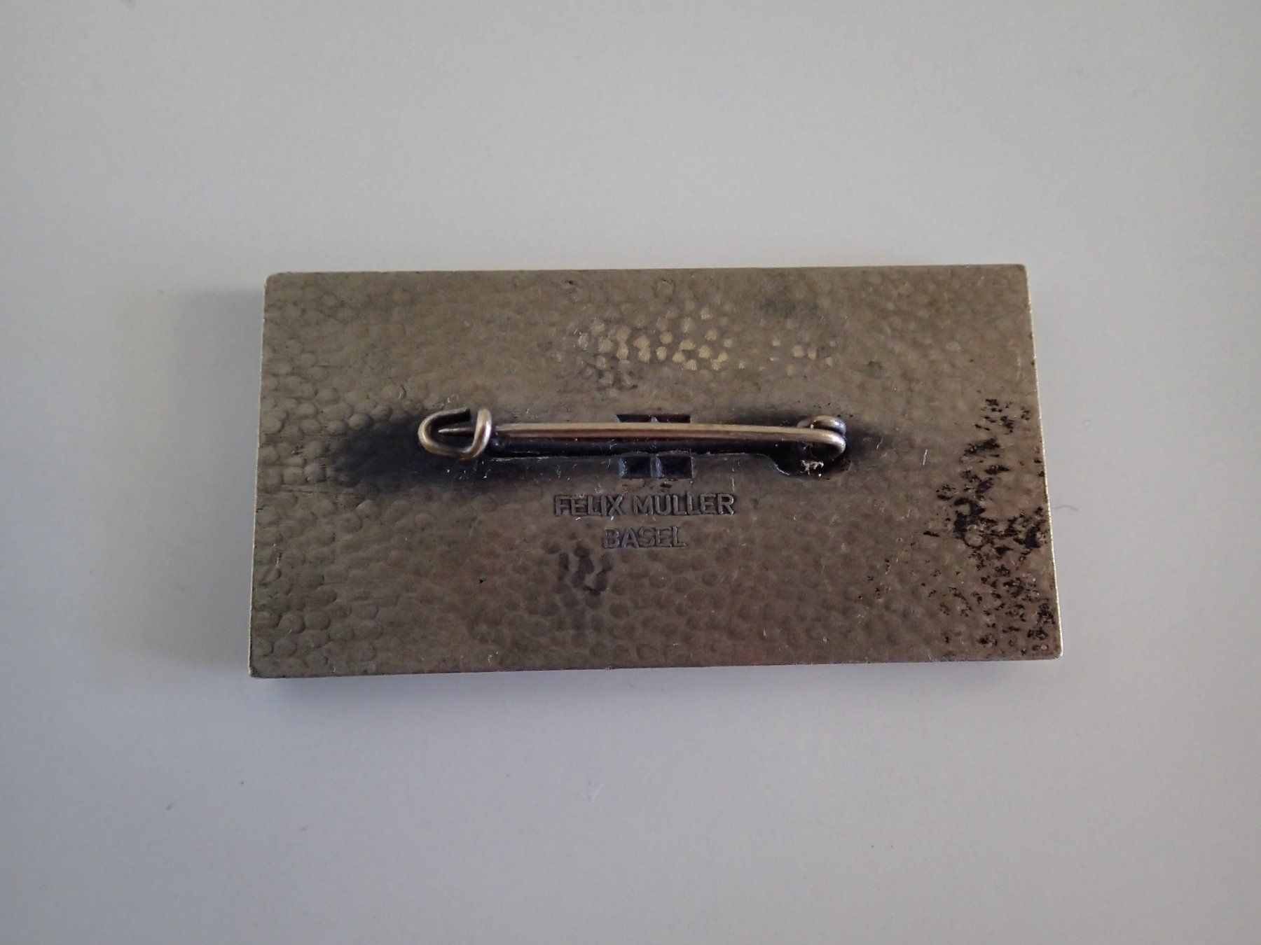Basler Placchette & Badge: Blaggedde  SILBER 1959 – Usato da Allschwil venduto da Salus17 1