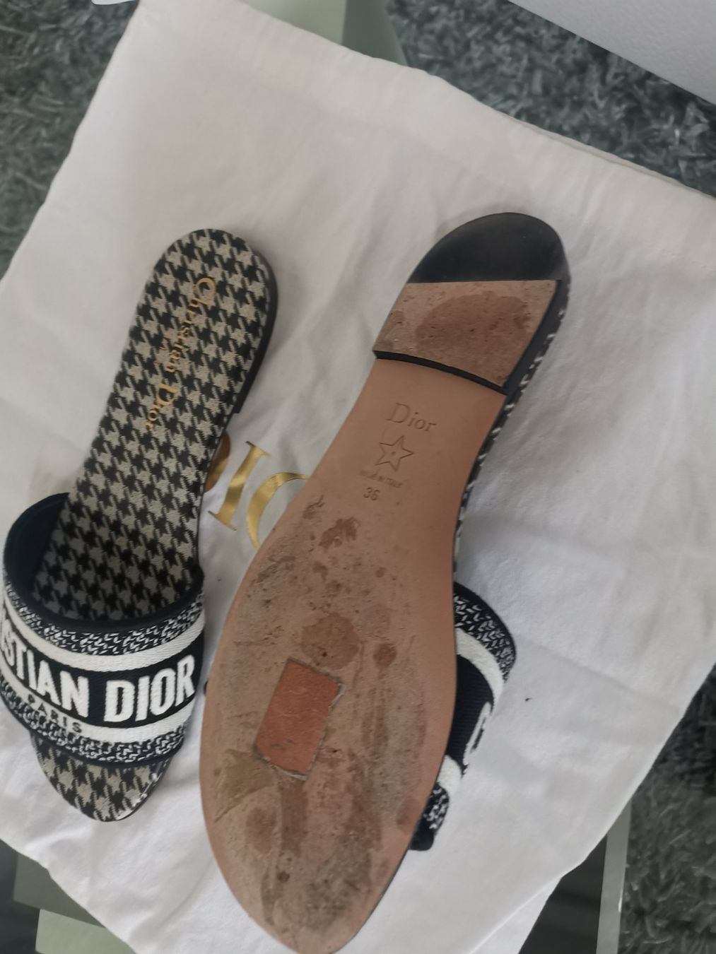 Dior Damenschuhe: Dior Dway Slides Sandalen 36 – Gebraucht aus Fehraltorf von freeform2020 3