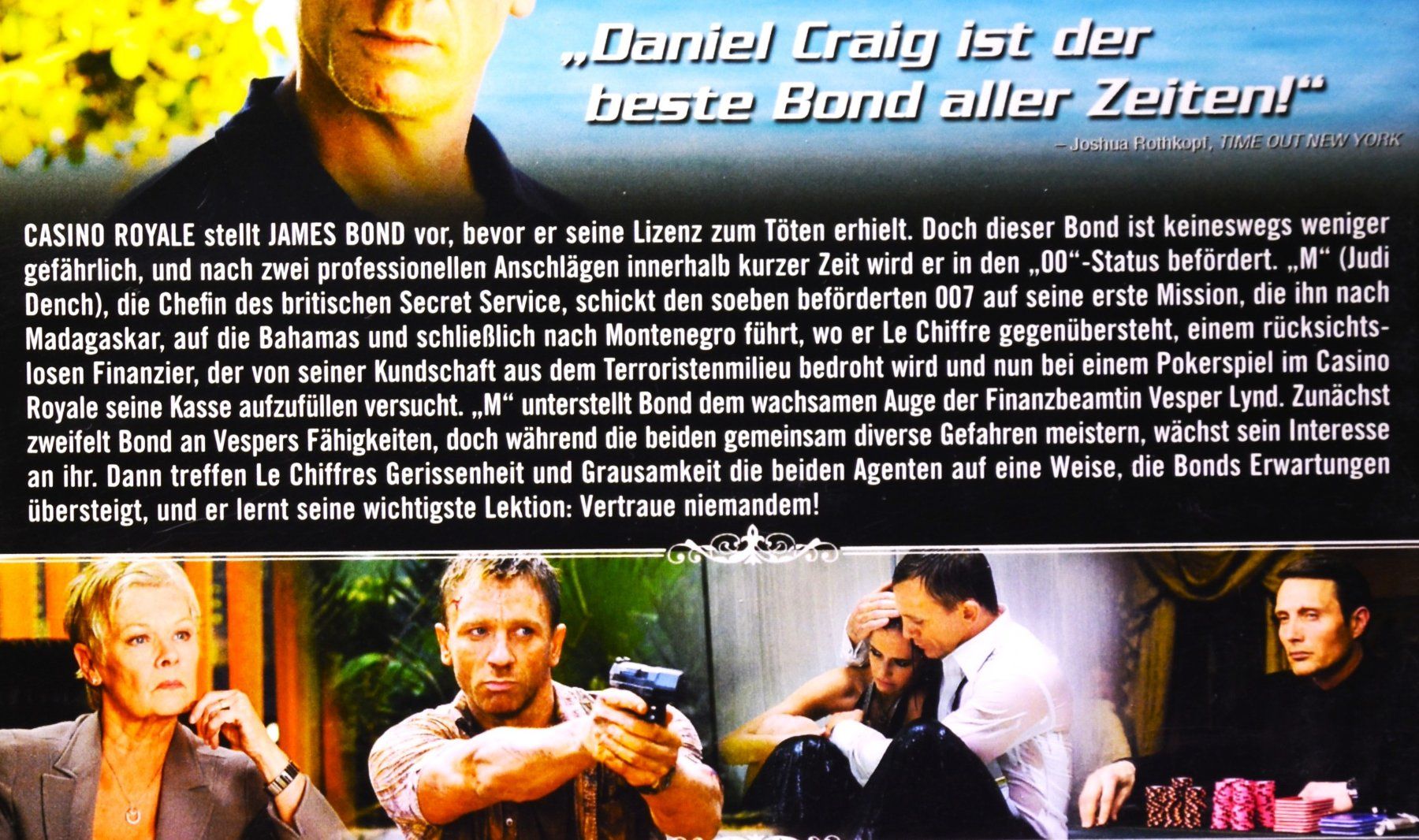 Tutti i DVDs: CASINO ROYALE / JAMES BOND 007 / DANIEL CRAIG ! – Nuovo (secondo la descrizione) da Luzern venduto da piro12 2
