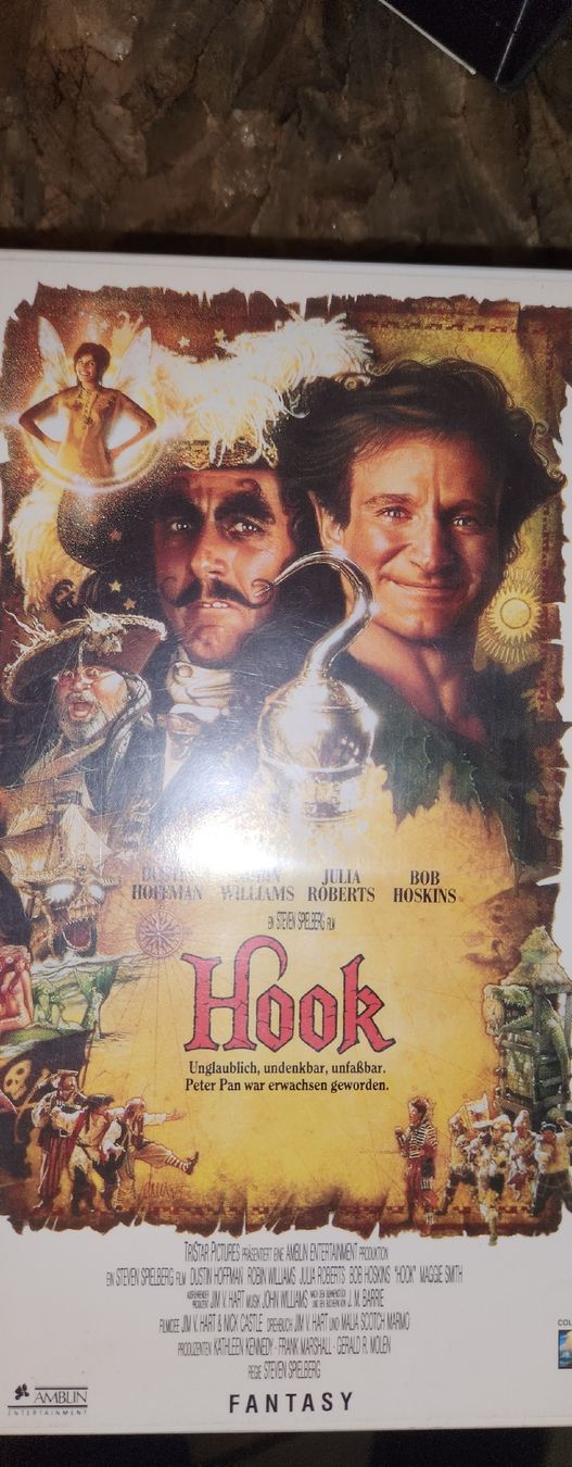 Alle VHS: VHS-Videokassette Hook – Gebraucht aus Oberwil BL von Gismo14