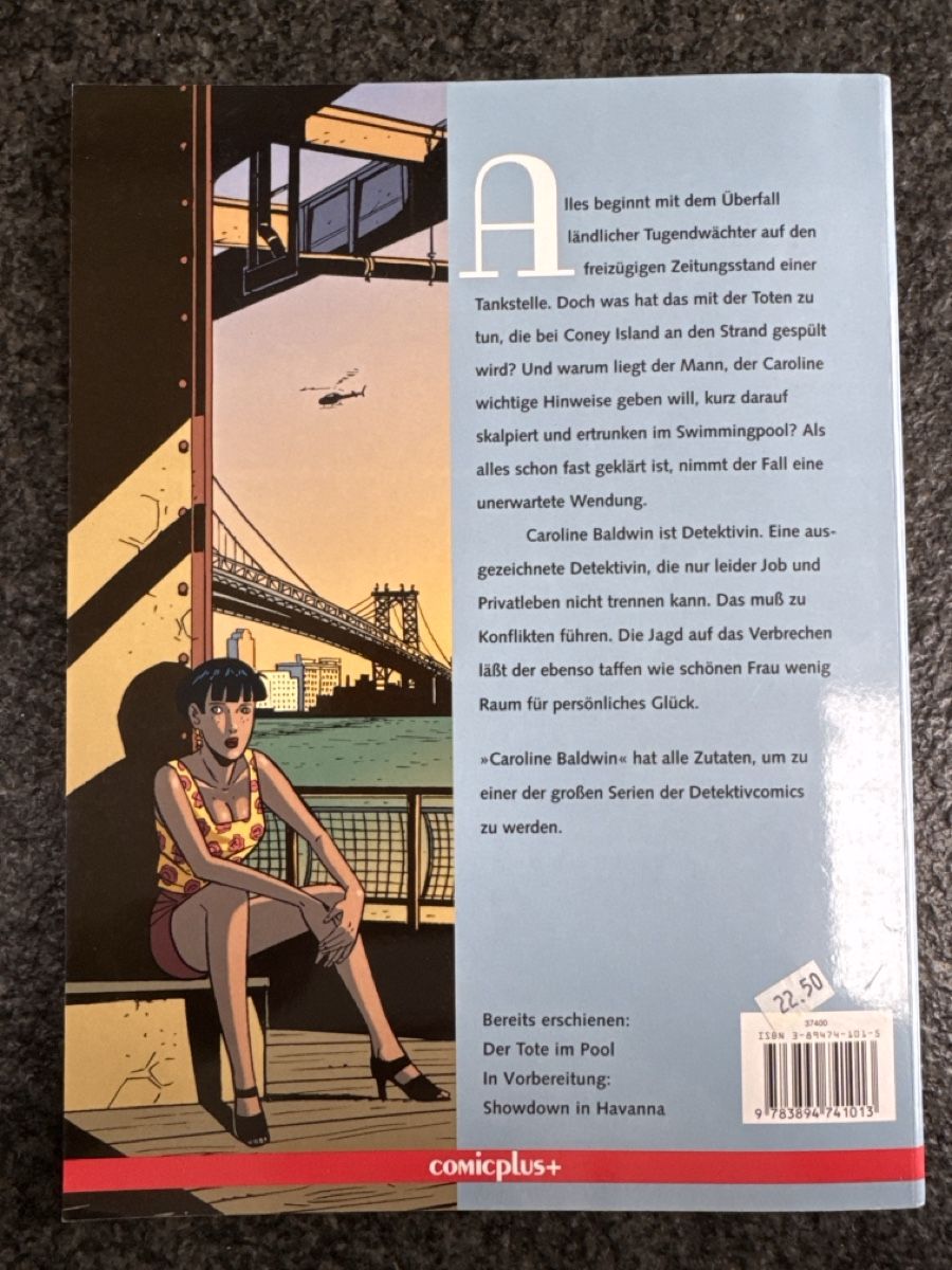 Fumetti: Comic, Carolin Baldwin Band 3, Der Tote im Pool, – Usato da Eschenz venduto da Belladog 1