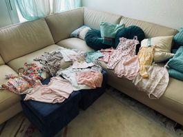 Génial lot 20 pièces vêtements été fille, taille 68-74/6-12m
