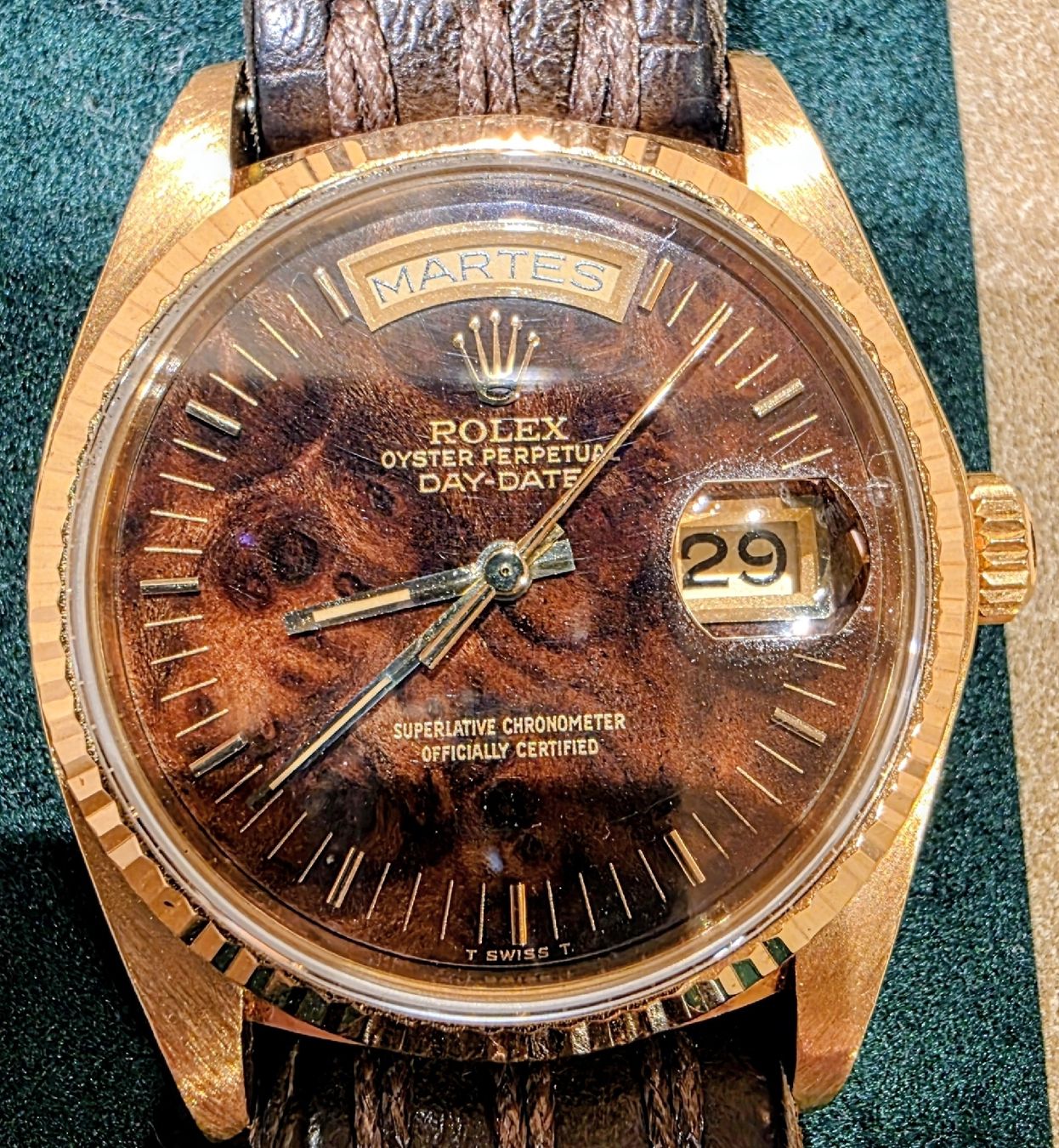 Rolex Orologi: Rolex DayDate Oro Giallo Radica – Usato da Calpiogna venduto da Nerowolf