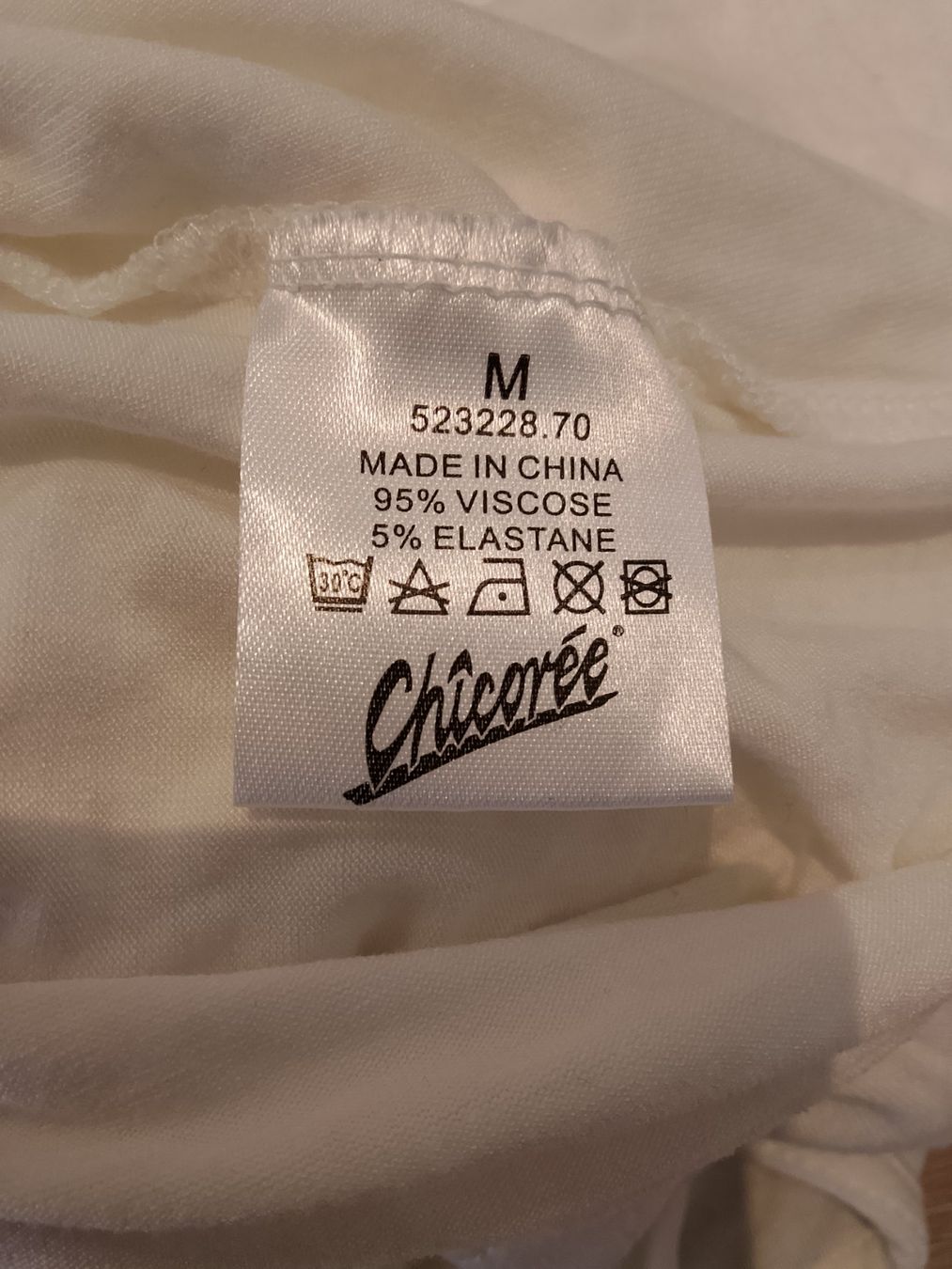 Top: Chicorée weisses Langarmshirt Grösse M, neu – Nuovo (secondo la descrizione) da Bellikon venduto da MellonCollieMitTwint 2