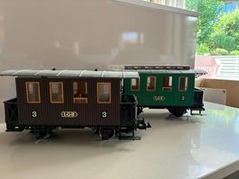 2 LGB Personenwagen