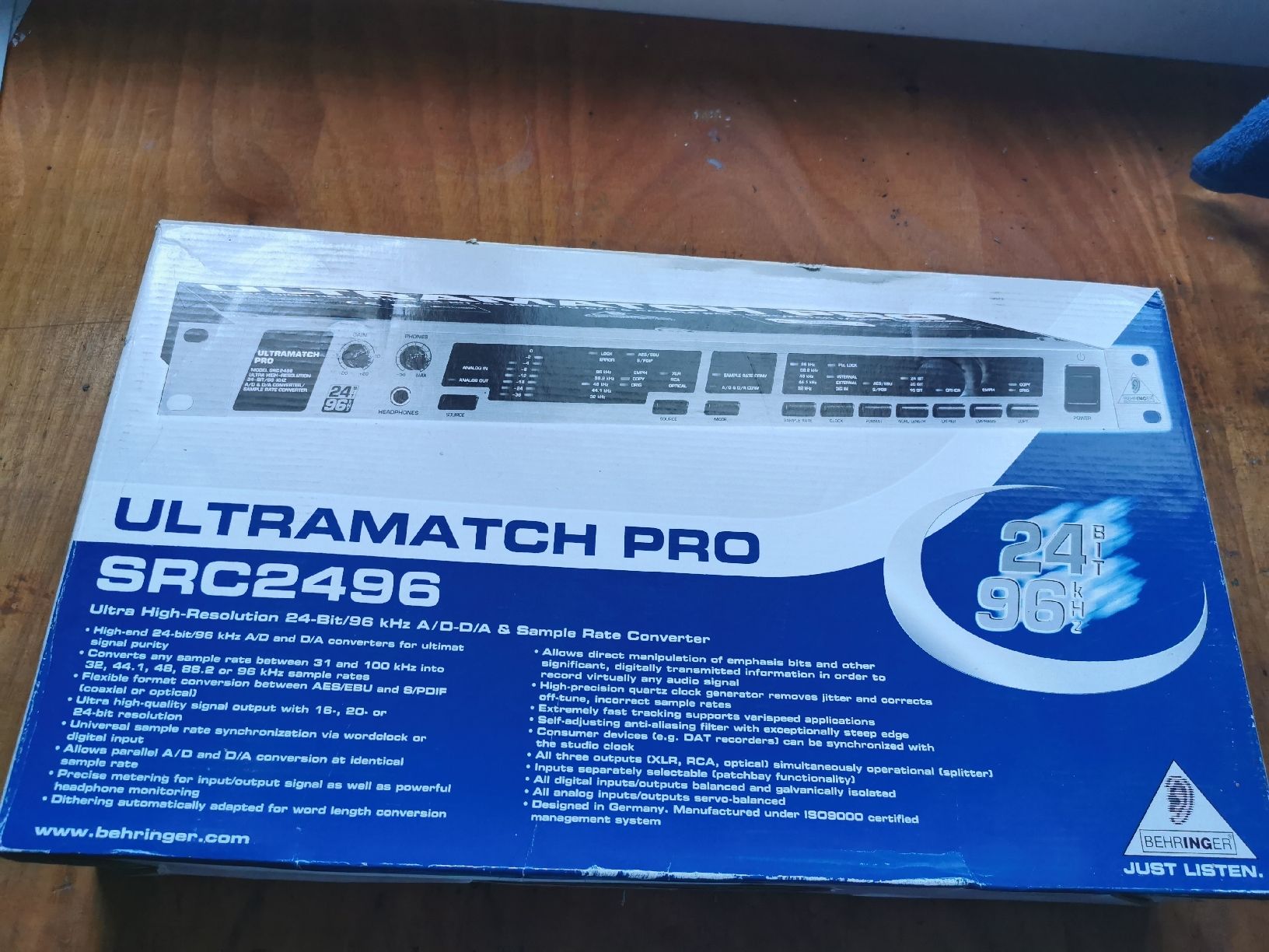 Behringer Convertisseurs: Behringer SRC 2496 Ultramatch Pro – Neuf avec emballage d'origine à Buochs par Paedi_driver