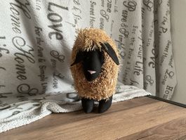 Dekoration Schaf Stofftier handgemacht neu