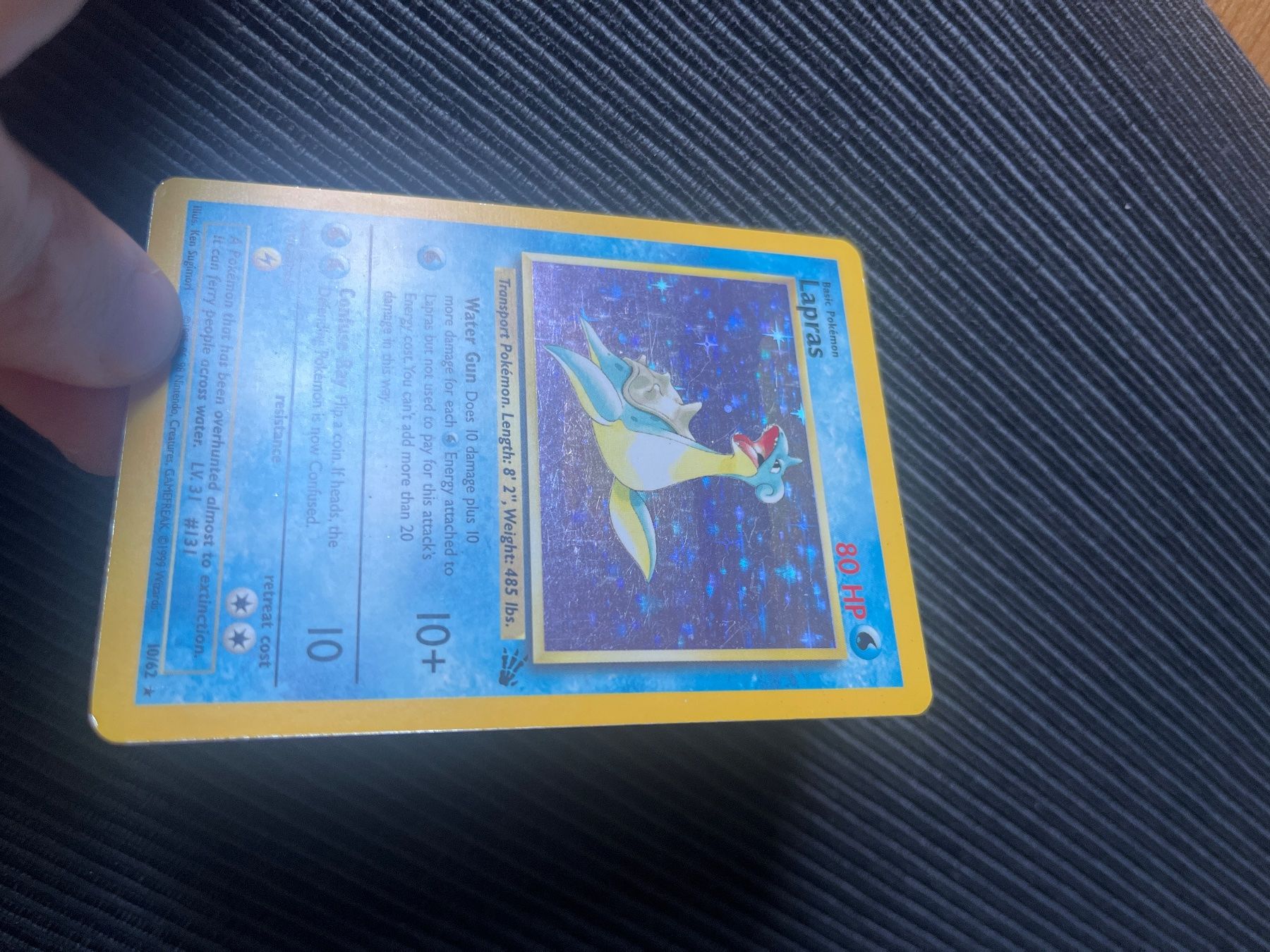 Pokémon Carte collezionabili: Pokemon Lapras holo Fossil englisch – Usato da Wabern venduto da Collectfun 1