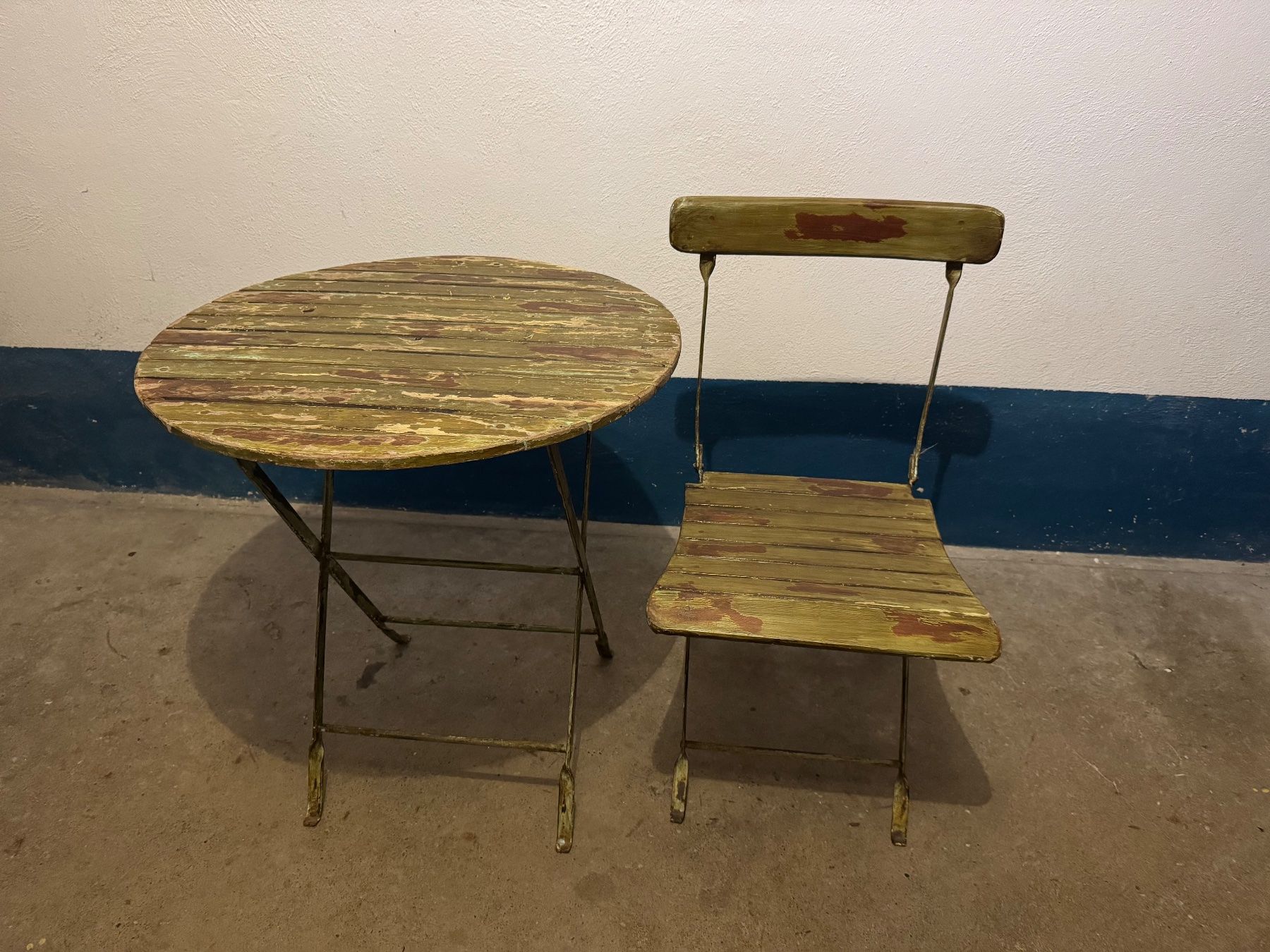 Set tavolo e sedie: Tisch und Stuhl "Shabby Chic" – Usato da Frauenfeld venduto da ani_hvz5 2