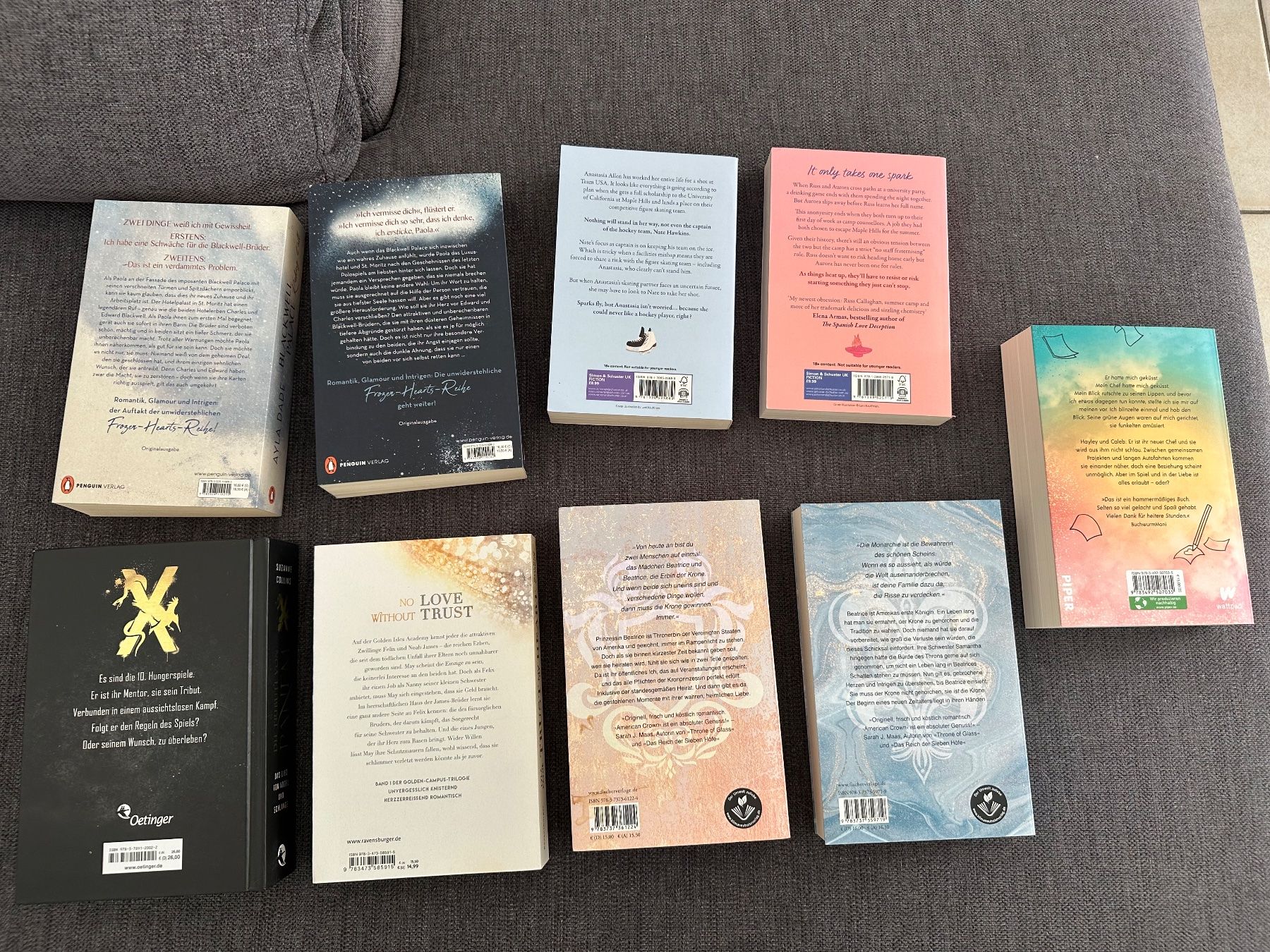 Libri: 9 Jugendbücher neu – Nuovo (secondo la descrizione) da Jona venduto da Petra2607 1