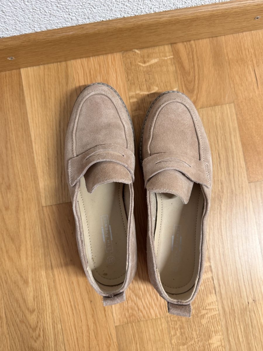 Scarpe da donna: Wildleder Loafers von 5th Avenue – Usato da Winterthur venduto da kh.meier 1