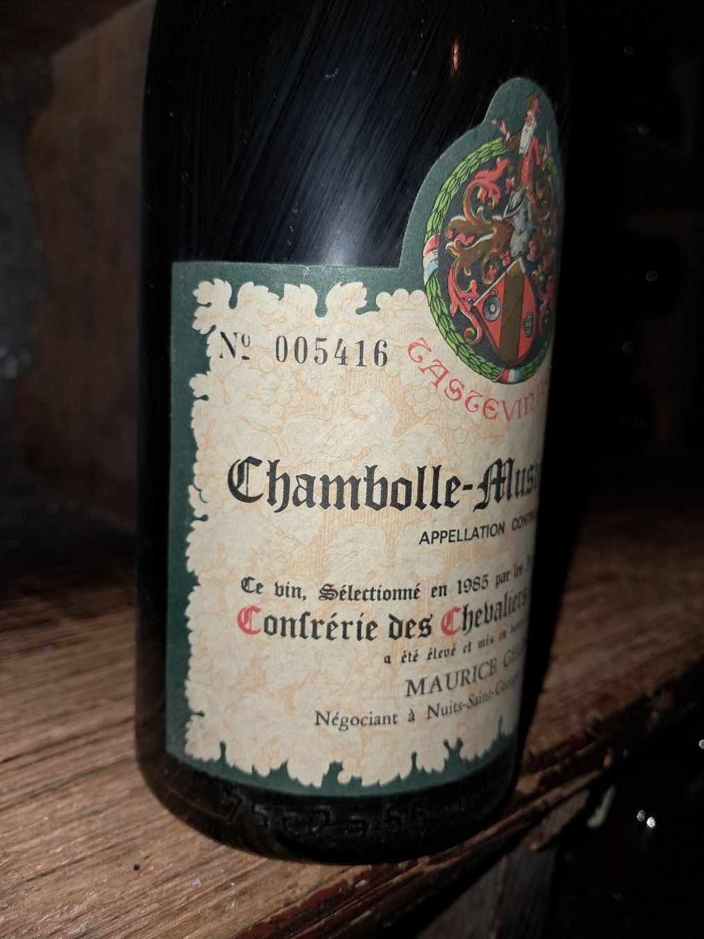 Wein: Chambolle-Musigny tastevinage 1982 – Neu und originalverpackt aus Le locle von juliensaran 2