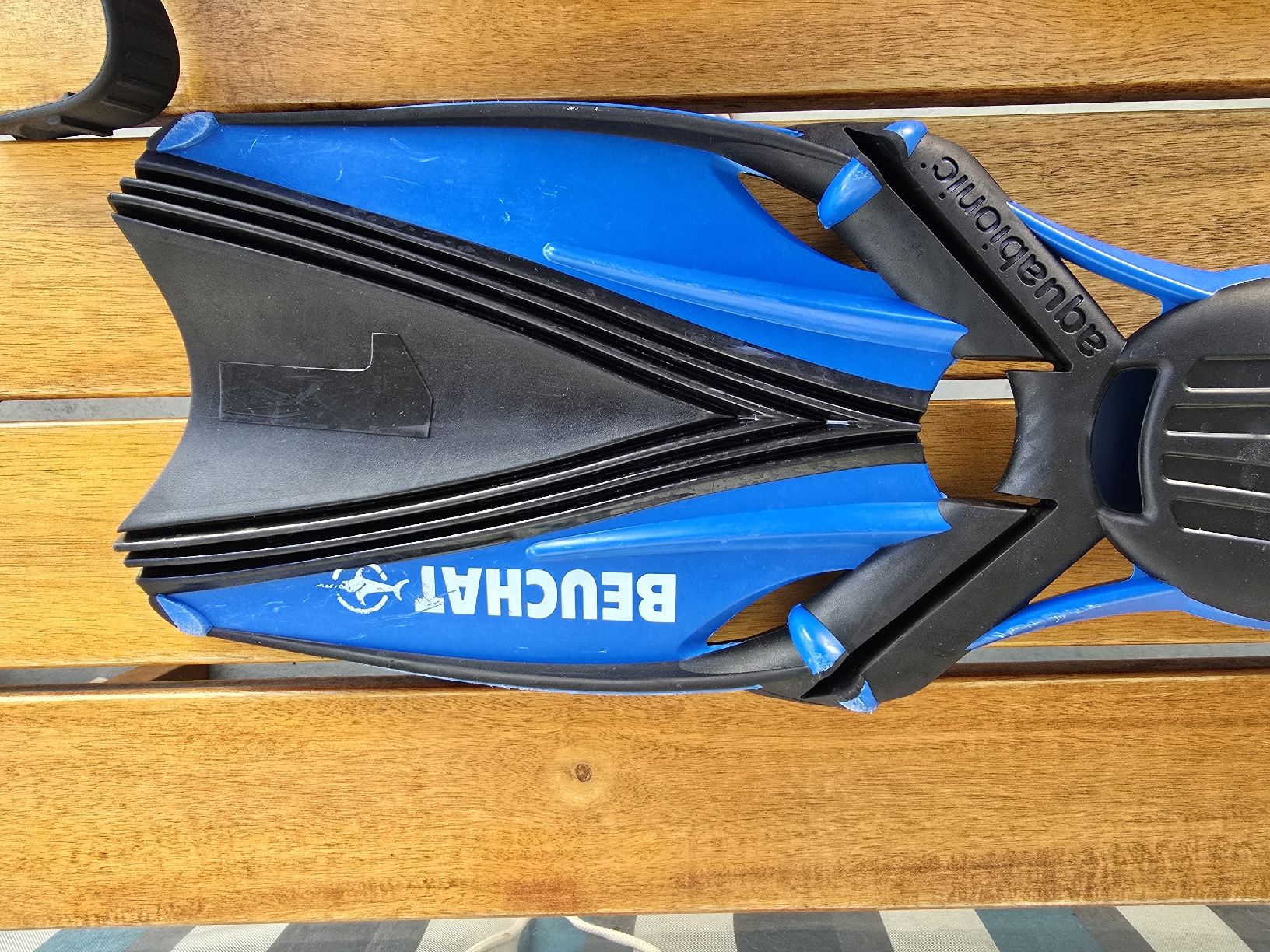 Flossen, Masken & Schnorchel: Taucherflossen BEUCHAT Aquabionic Grösse S-M mit Tasche – Gebraucht aus Binningen von LizzyCrush 1
