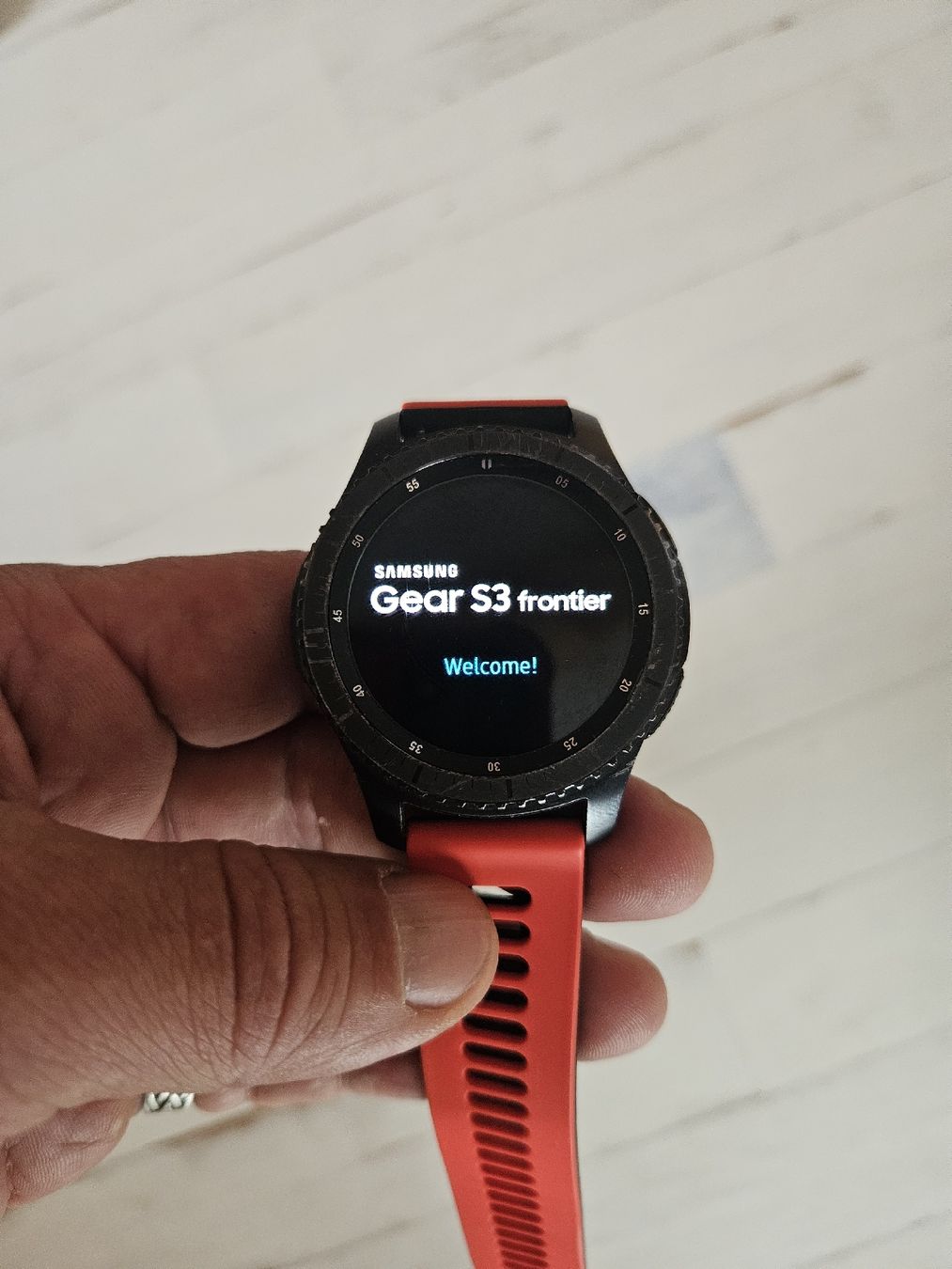 Samsung Smartwatch: Samsung S3 Frontier inkl all – D'occasion à Reitnau par blue52 5