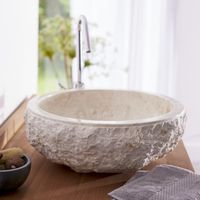 tikamoon marmor stein waschbecken