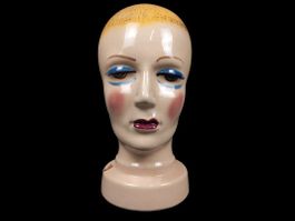 SCHEURICH Vintage Mannequin Kopf (Weiblich)