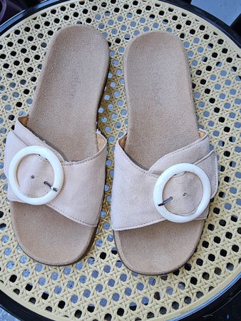 Gabor Pantolette, Beige, Grösse 38 - Perfekt für den Sommer!