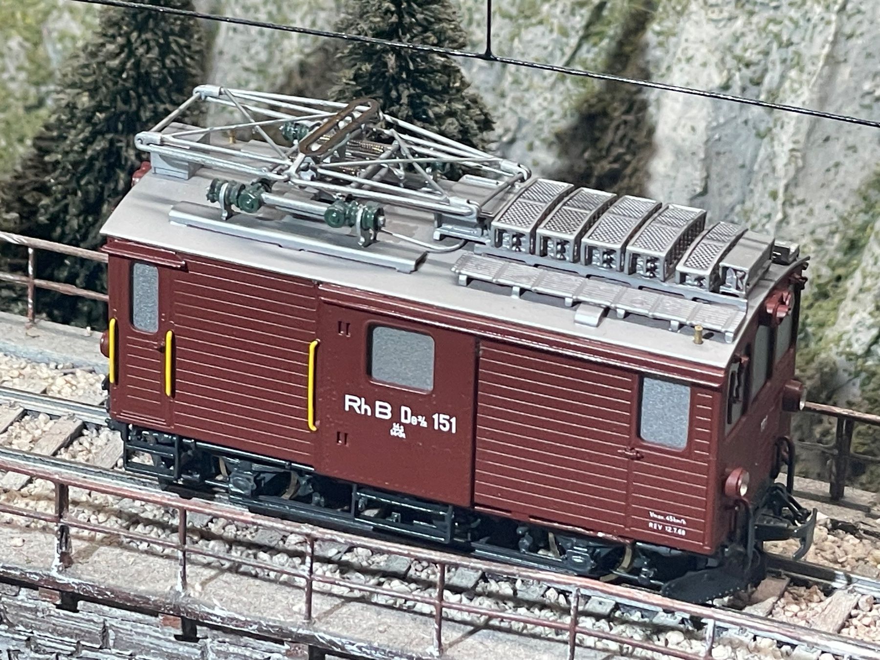 Lemaco Modellini di ferrovie: Lemaco, RhB, De 2/2 151 – Nuovo (secondo la descrizione) da Krummenau venduto da ferrotech 3