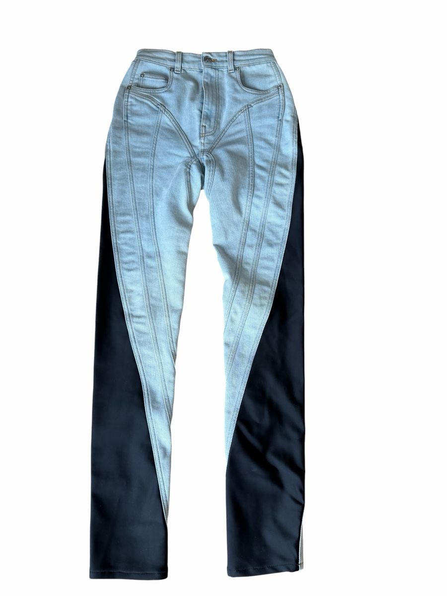 Mugler Jeans: Mugler Jeans Black & Denim – Nuovo (secondo la descrizione) da Rüschlikon venduto da Wurmsibach 3