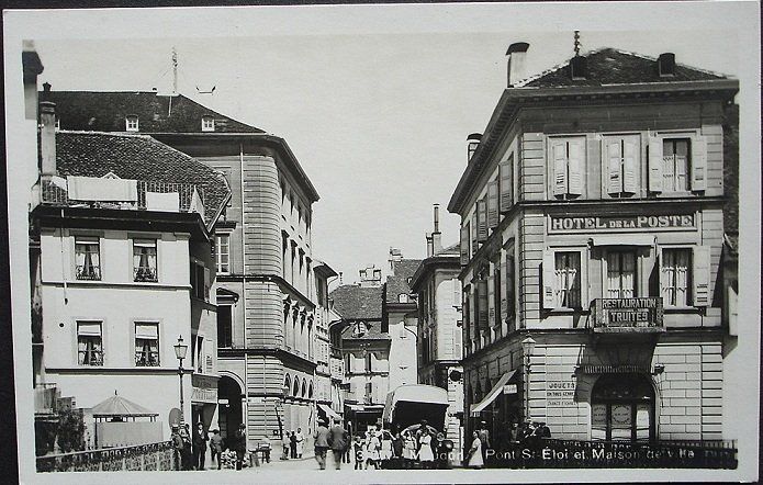 Cartes postales: MOUDON Hotel de la Poste - LKW – Neuf (Voir description) à Jona par philajona