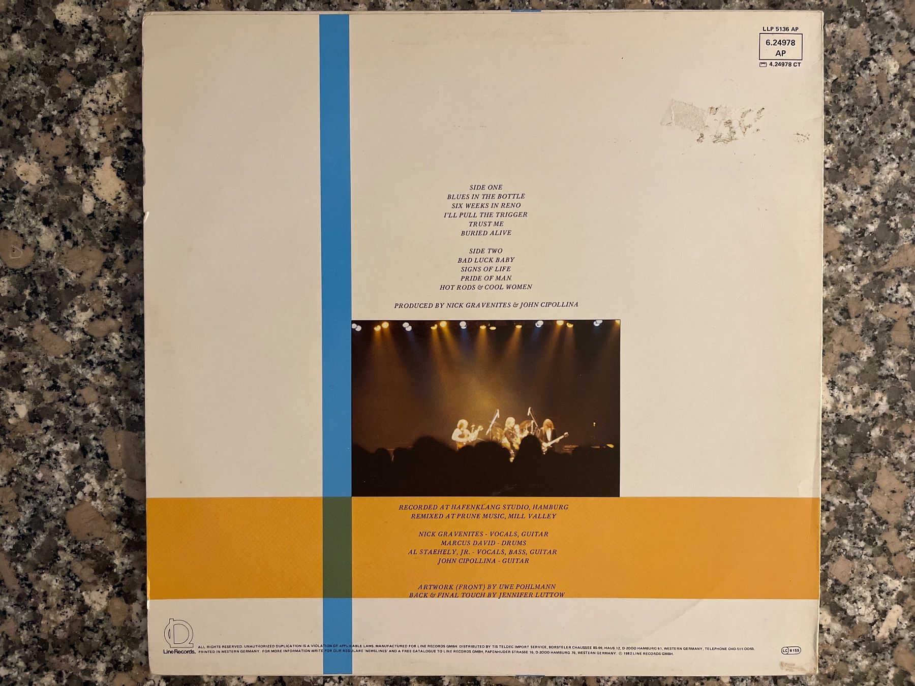 Dischi in vinile: S1323/Monkey Medicine - Gravenites Cipollina – Usato da Frutigen venduto da Philippe_jsp 1