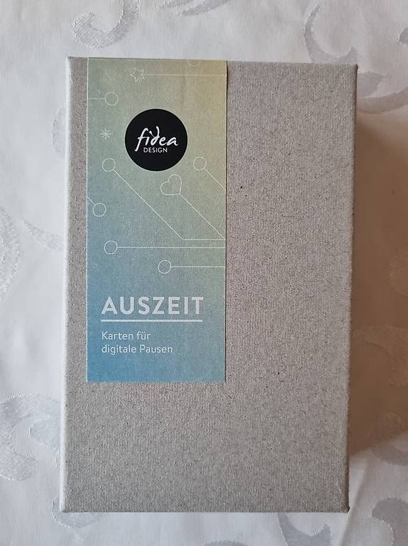 Giochi: Fidea Design - Auszeit - 52 Karten für eine digitale Pause – Nuovo e nell'imballaggio originale da Allschwil venduto da BiHoh
