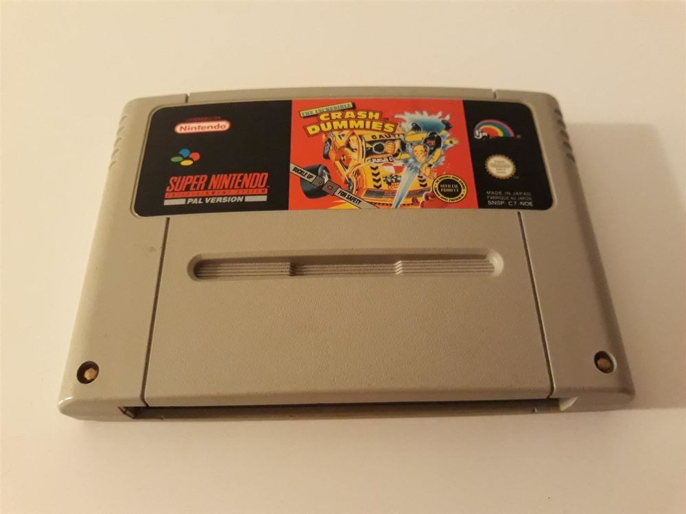 Crash Dummies Super Nintendo Snes Kaufen Auf Ricardo 3276