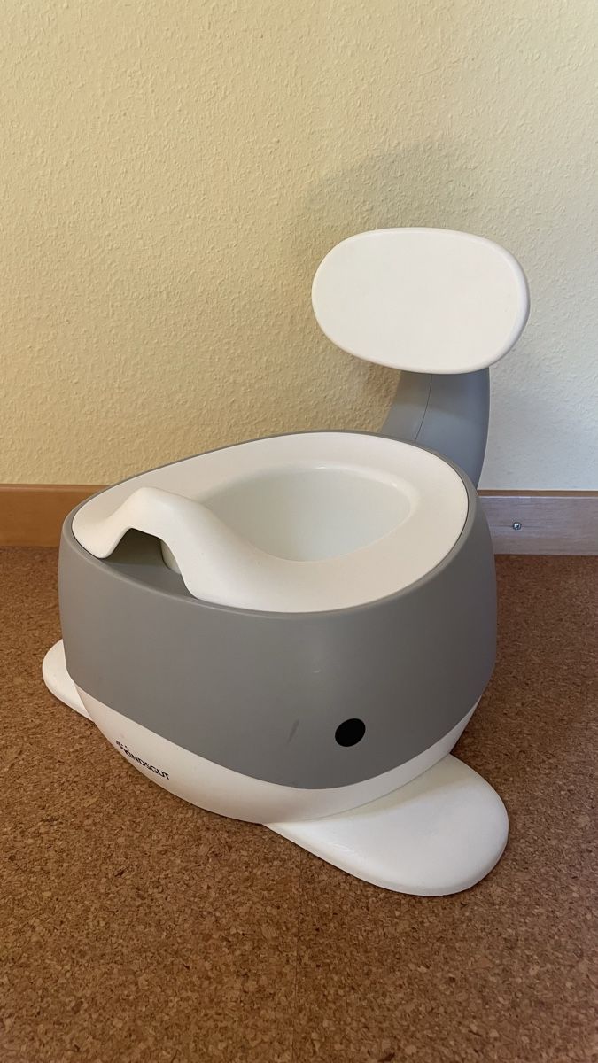 WC: Kinder-Töpfchen KindsGut Wal grau – Usato da Steffisburg venduto da Patrick1984 1