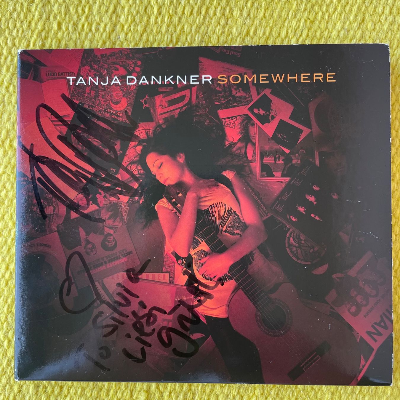 CD: TANJA DANKNER-MIT UNTERSCHRIFT SOMEWHERE (DIGIPACK) – Usato da Rorschacherberg venduto da CD-Roli