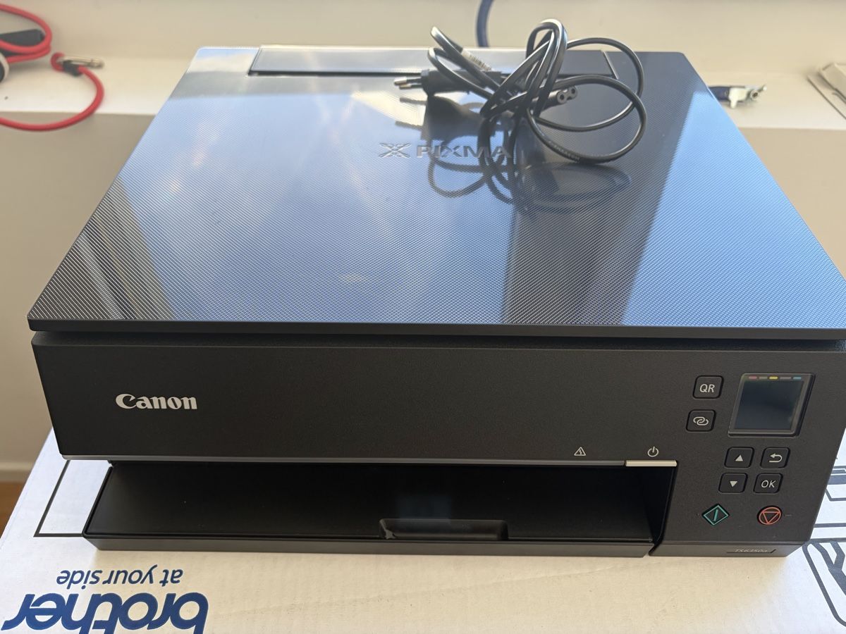 Canon Drucker: Multifunktionsdrucker Canon Pixma schwarz gebraucht – Gebraucht aus Elgg von Sunny321