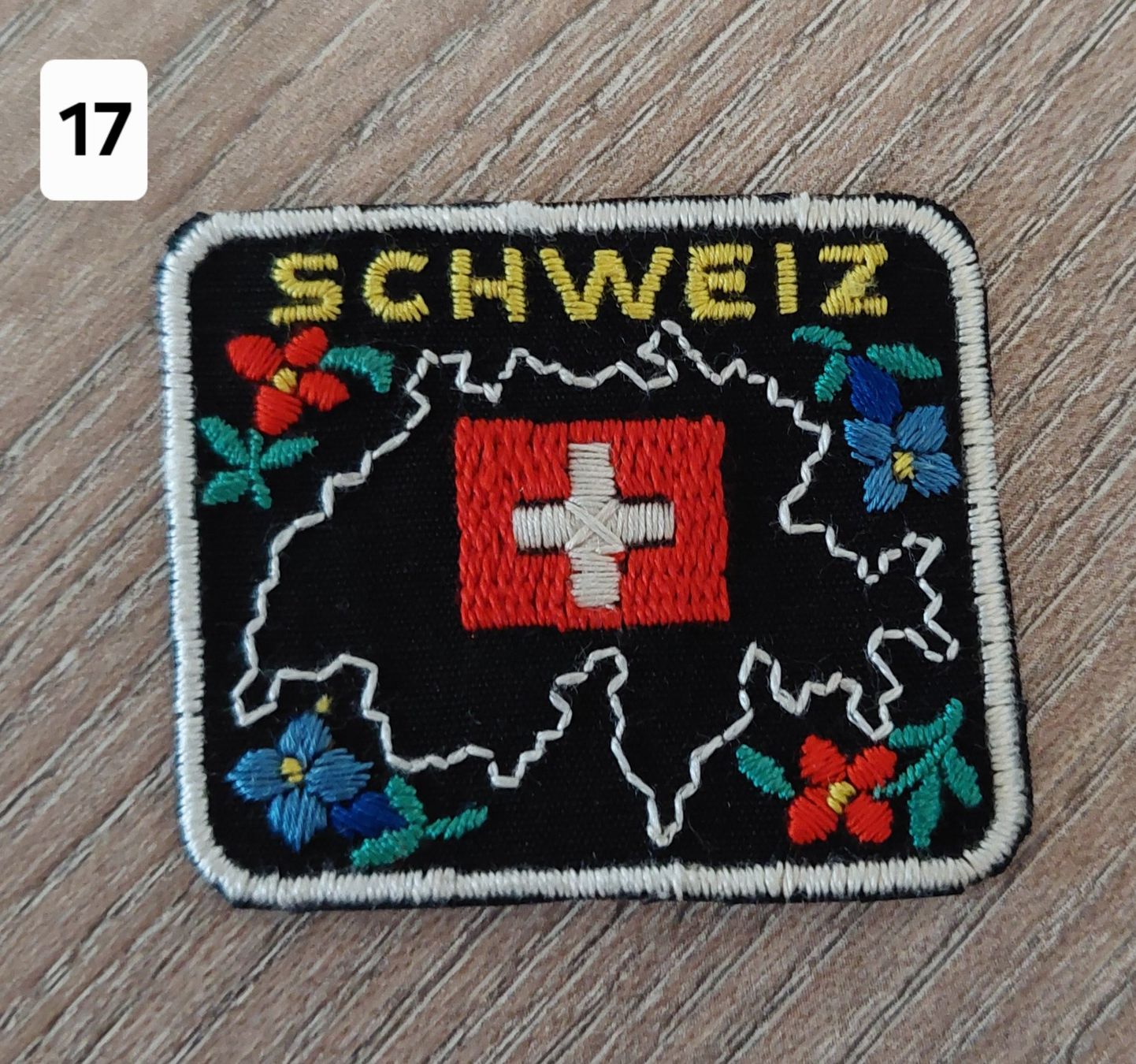 Placchette & Badge: Badge , Patch, Aufnäher SCHWEIZ "Landesgrenze"(17) – Nuovo (secondo la descrizione) da Schwarzenbach SG venduto da Rigus