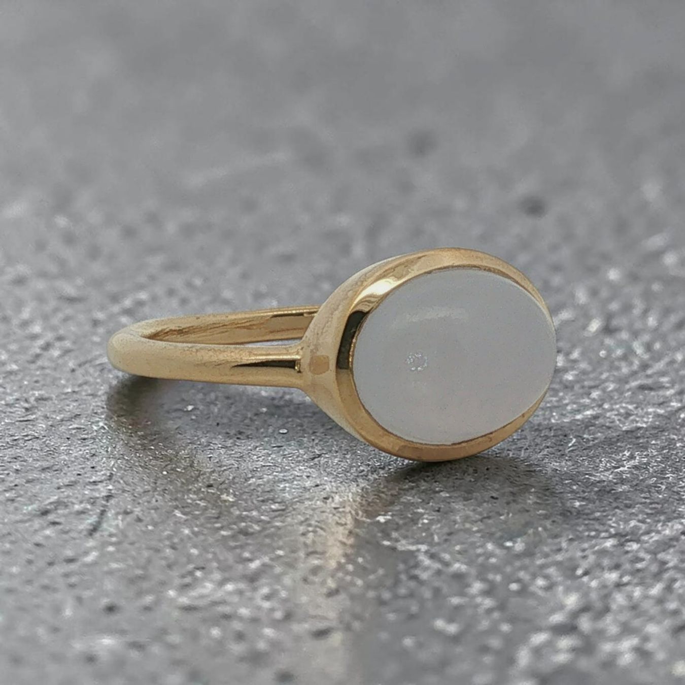 Olga Ribler Anelli: Unikat Ring – Chalzedone Grösse 54 – Nuovo (secondo la descrizione) da Luzern venduto da Schmuckoutlet 5