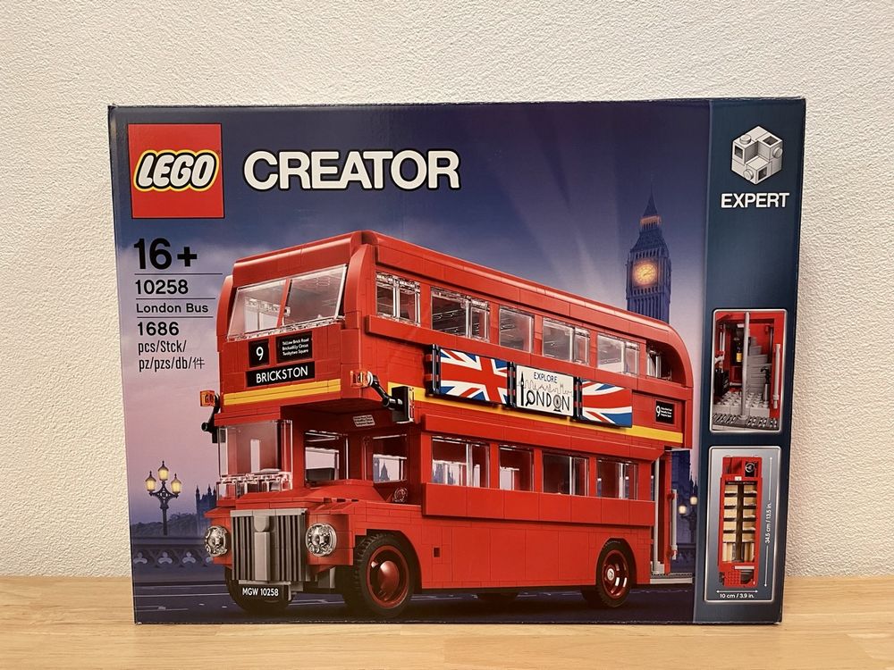 LEGO Creator London Bus 10258 - Top Zustand, komplett! (Neu (gemäss ...