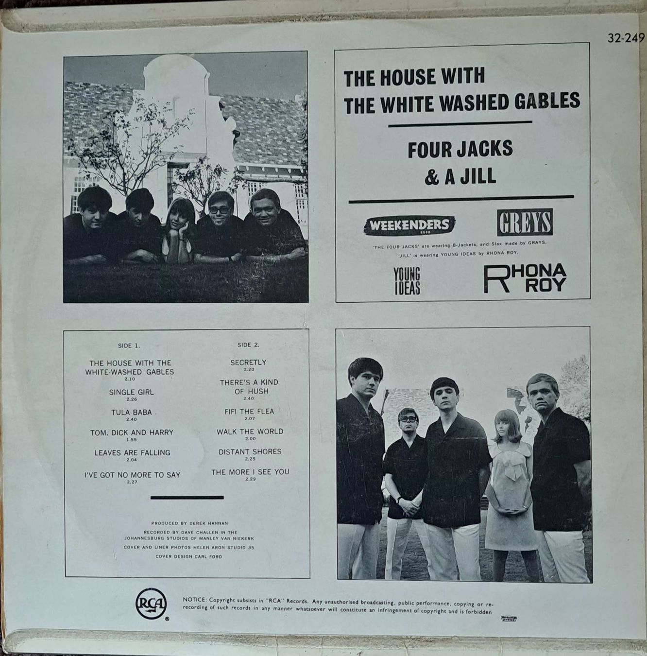 Schallplatten: LP Four Jacks and a Jill (Folk) – Gebraucht aus Zuerich von Mocambo19 1
