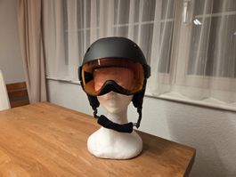 Salomon Driver CA Photo Sigma Skihelm, Schwarz, Grösse M