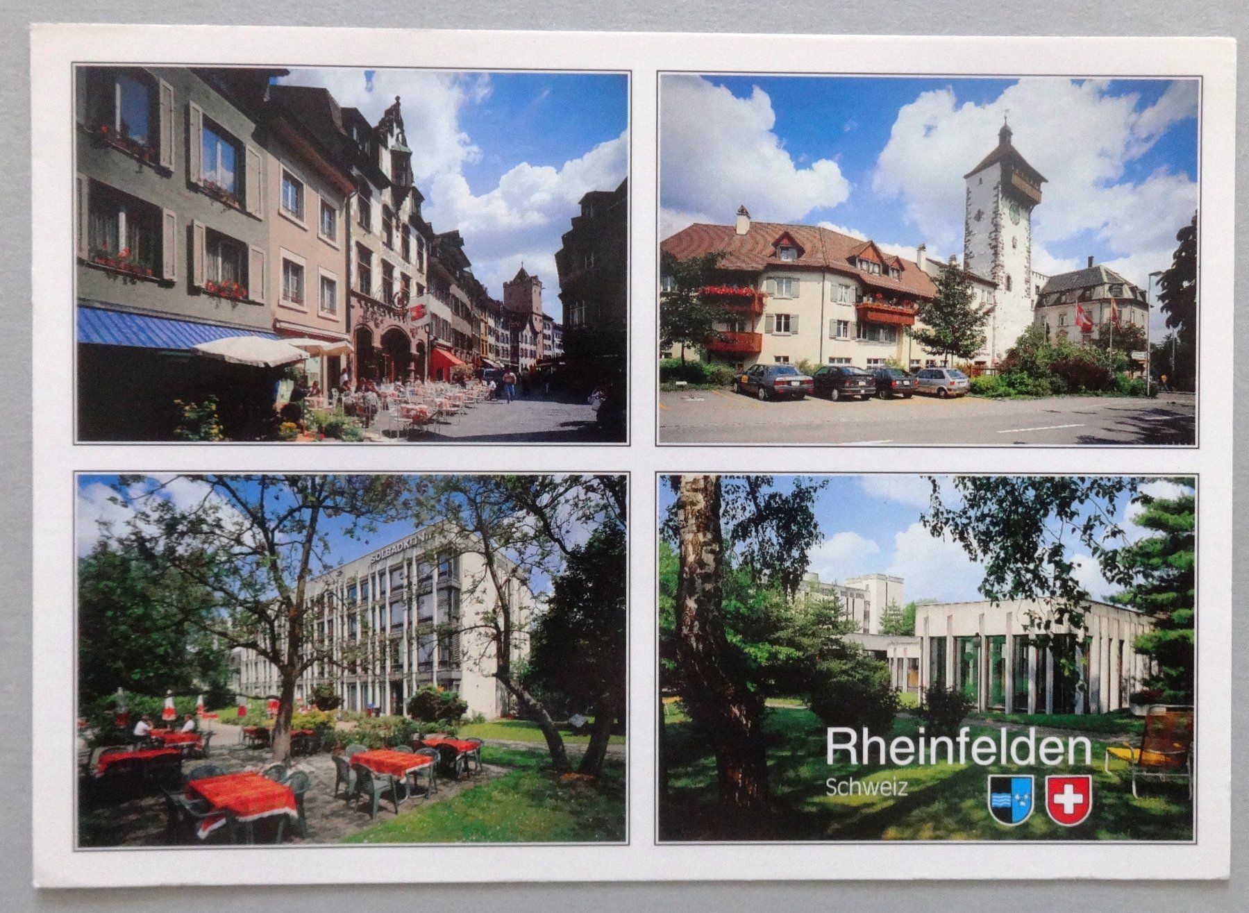 Ansichtskarten: Rheinfelden AG, Solbadklinik – Defekt aus Fétigny von Billy2miny
