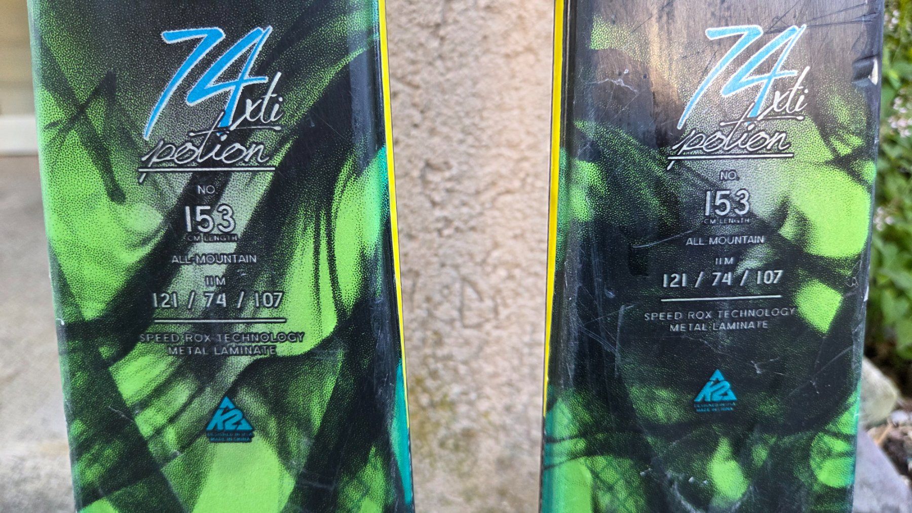 Sci: Ski Burton (Carving) mit Bindung und Stöcken – Usato da Au ZH venduto da AdrianE03 2