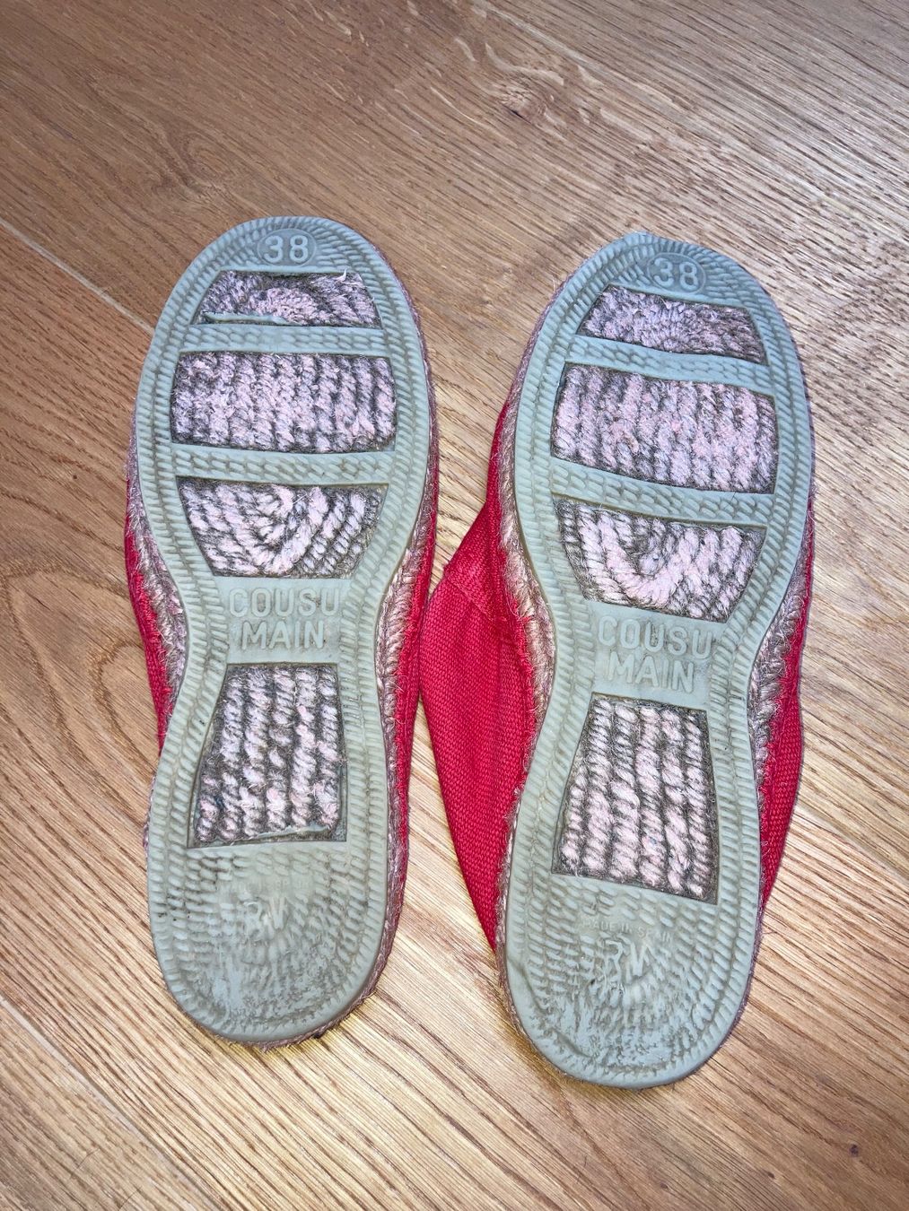 Herrenschuhe: Espadrilles rot Gr. 38 – Gebraucht aus Jegenstorf von fribe01 2