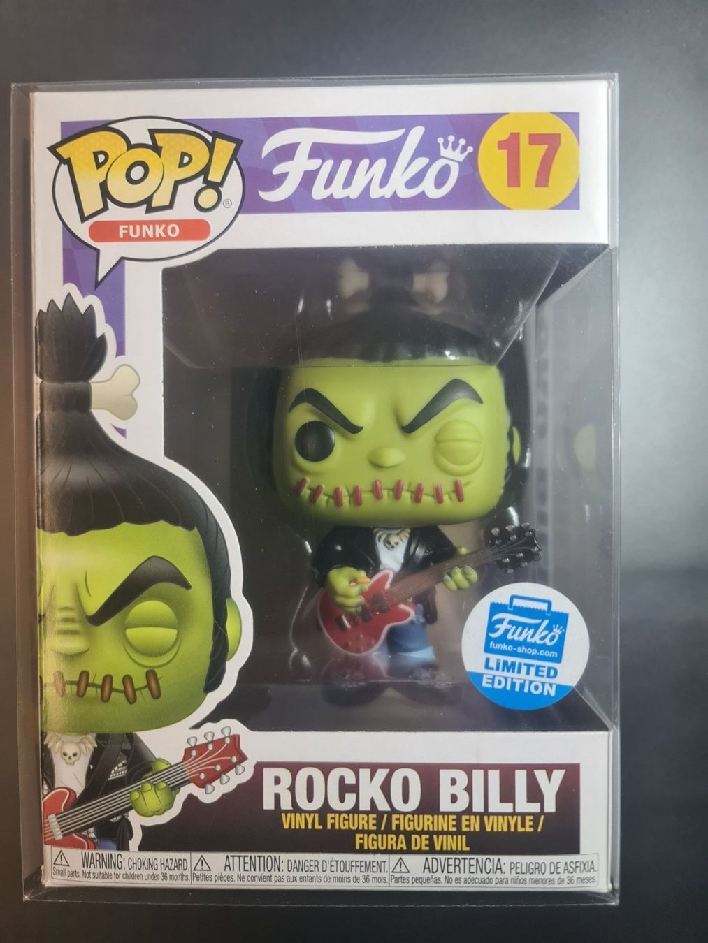 Funko Statuette: Funko Pop Rocko Billy 17 Limited Edition – Nuovo e nell'imballaggio originale da Elsau venduto da oli_2tdc