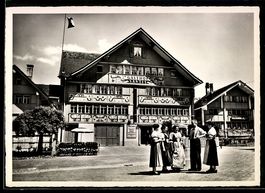 AK Appenzell, Hotel Säntis am Landsgemeindeplatz