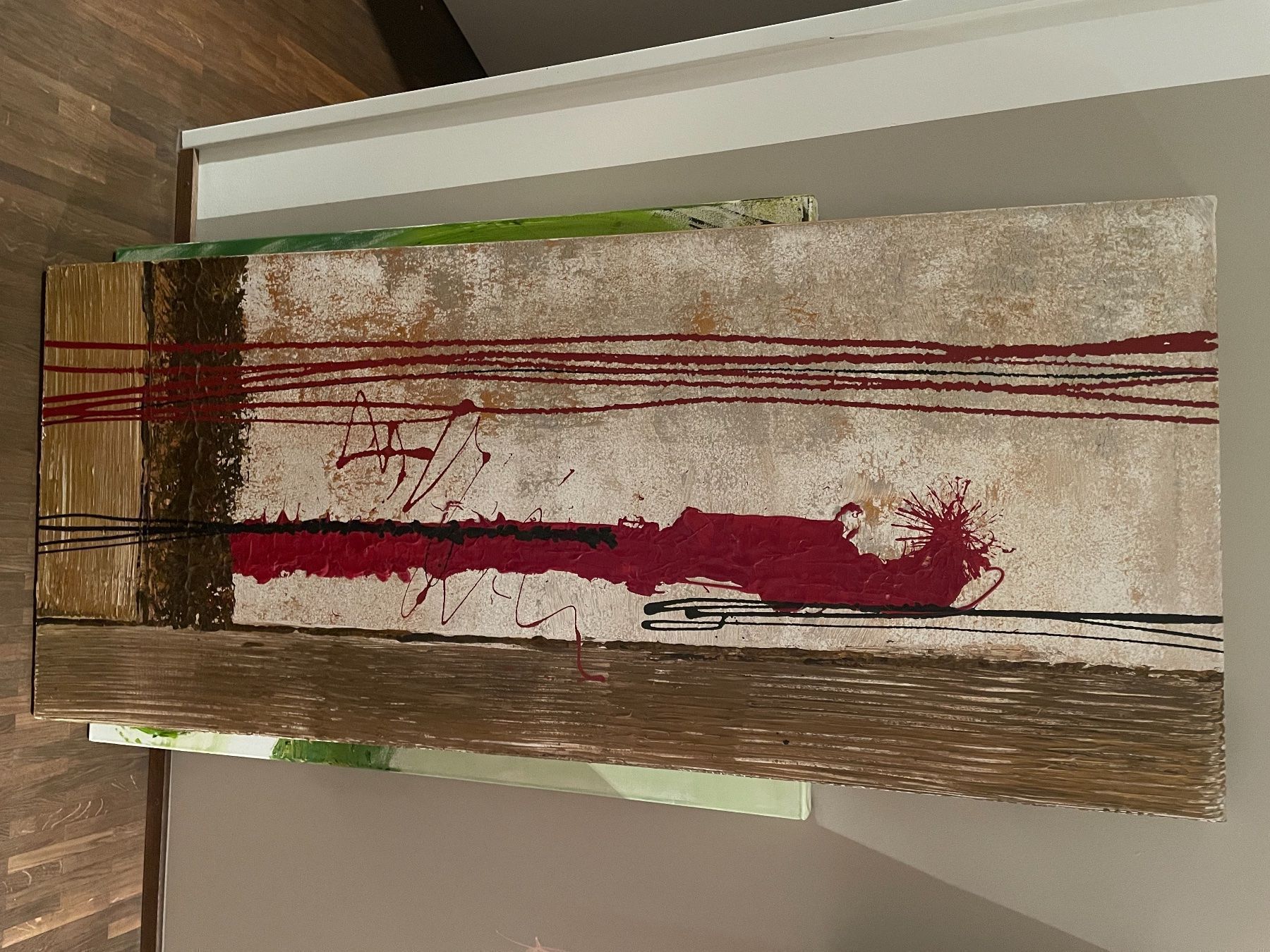 Dipinti: Gemälde 60 x 140 cm – Nuovo (secondo la descrizione) da Jonschwil venduto da comercio 1
