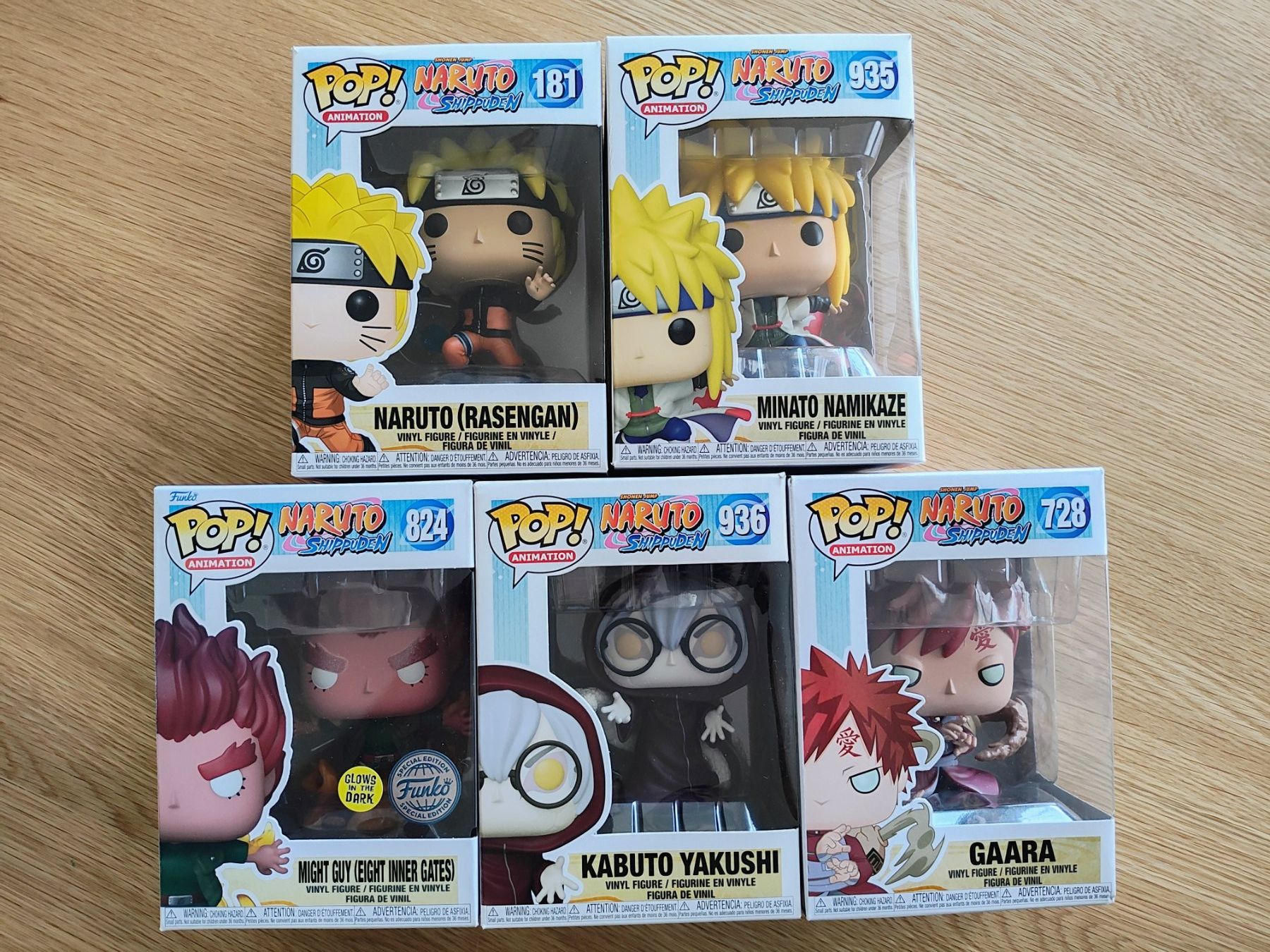 Funko Statuette: Funko Pop : Lot Naruto 5 pièces – Usato da Le landeron venduto da hugomes