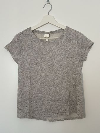 Damen T-Shirt H&M gemustert Groesse S 