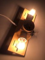 Vintage Ideal Tele-Lampe, alte TV Leuchte , Rarität!