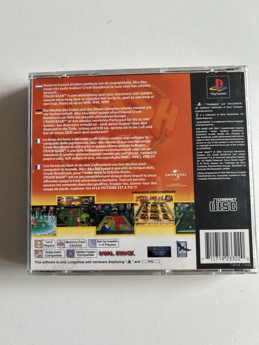 Jeux: Crash Bash cib  – D'occasion à Pully par PongDayOne 1