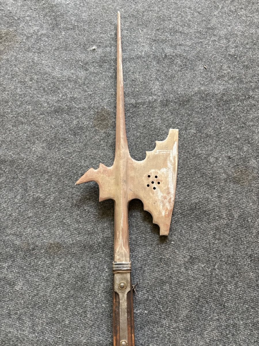 Armes blanches: Hellebarde Original 225 cm lang – D'occasion à Walde SG par buenzli-1 2