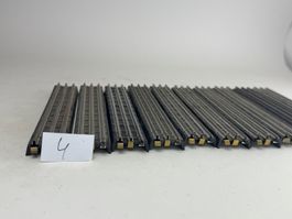 EN- Trix Express Dreileiter Gleichstrom 10x gerade Schienen