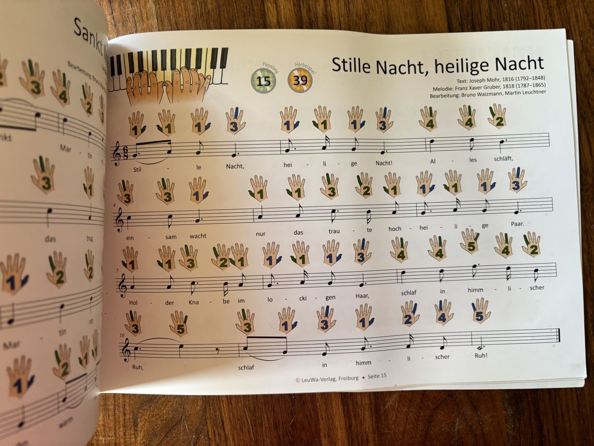 Libri: Klavier Notenheft Weihnachten mit CD – Usato da Zürich venduto da Sonnenschein12 4